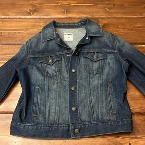 Old Navy Dark Blue Jean Jacket
